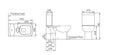 Washdown Seat - bathroom set
