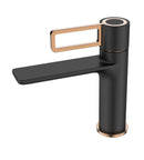 faucets|27301-510HX black+rose gold color