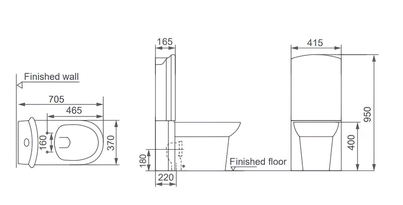 Toilet Seat - Bathroom Set