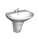 Enigma Half Wash Basin - Bathroom Set