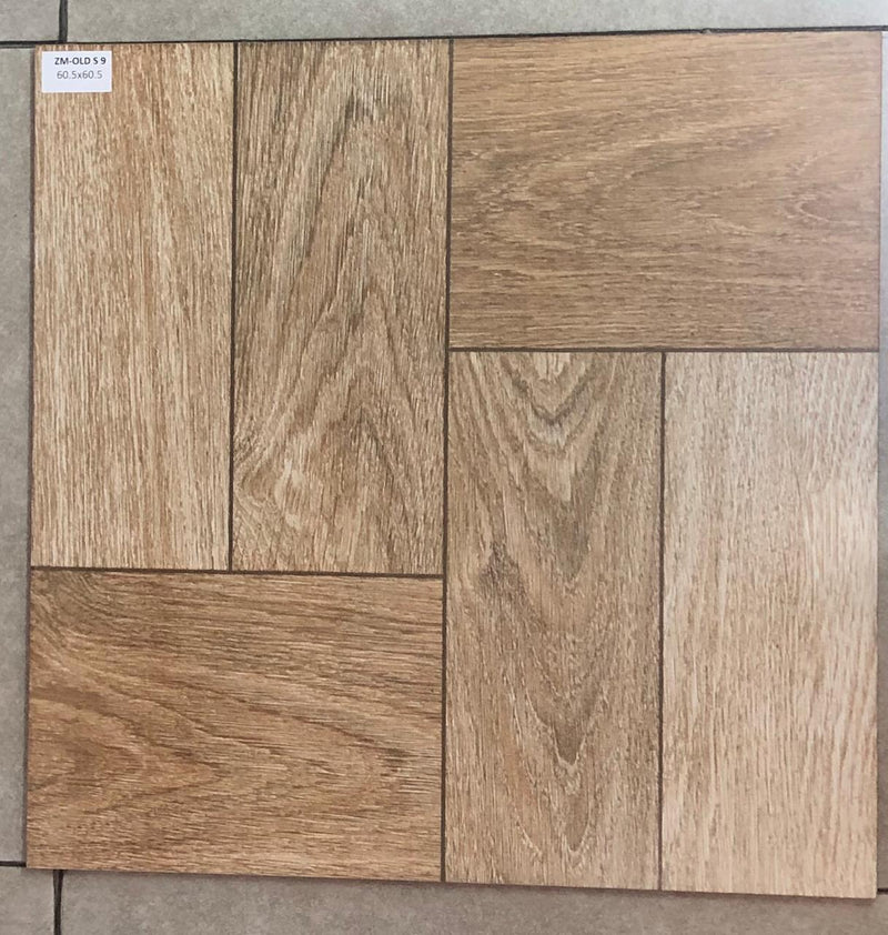 ZM-OLD S9 60.5x60.5 - Wooden Tiles