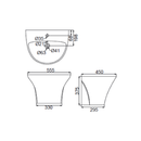 Wash Basin - Bathroom Set